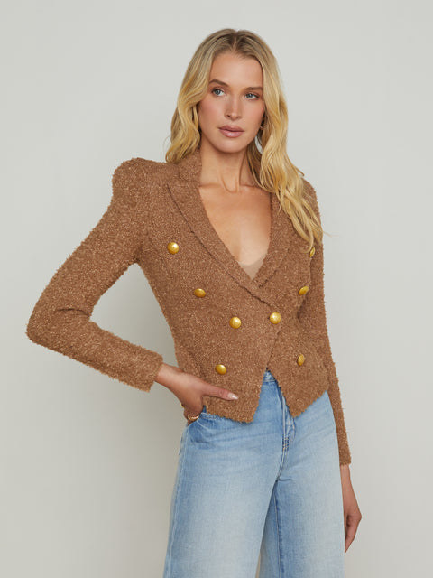 Bethany Knit Blazer blazer L'AGENCE