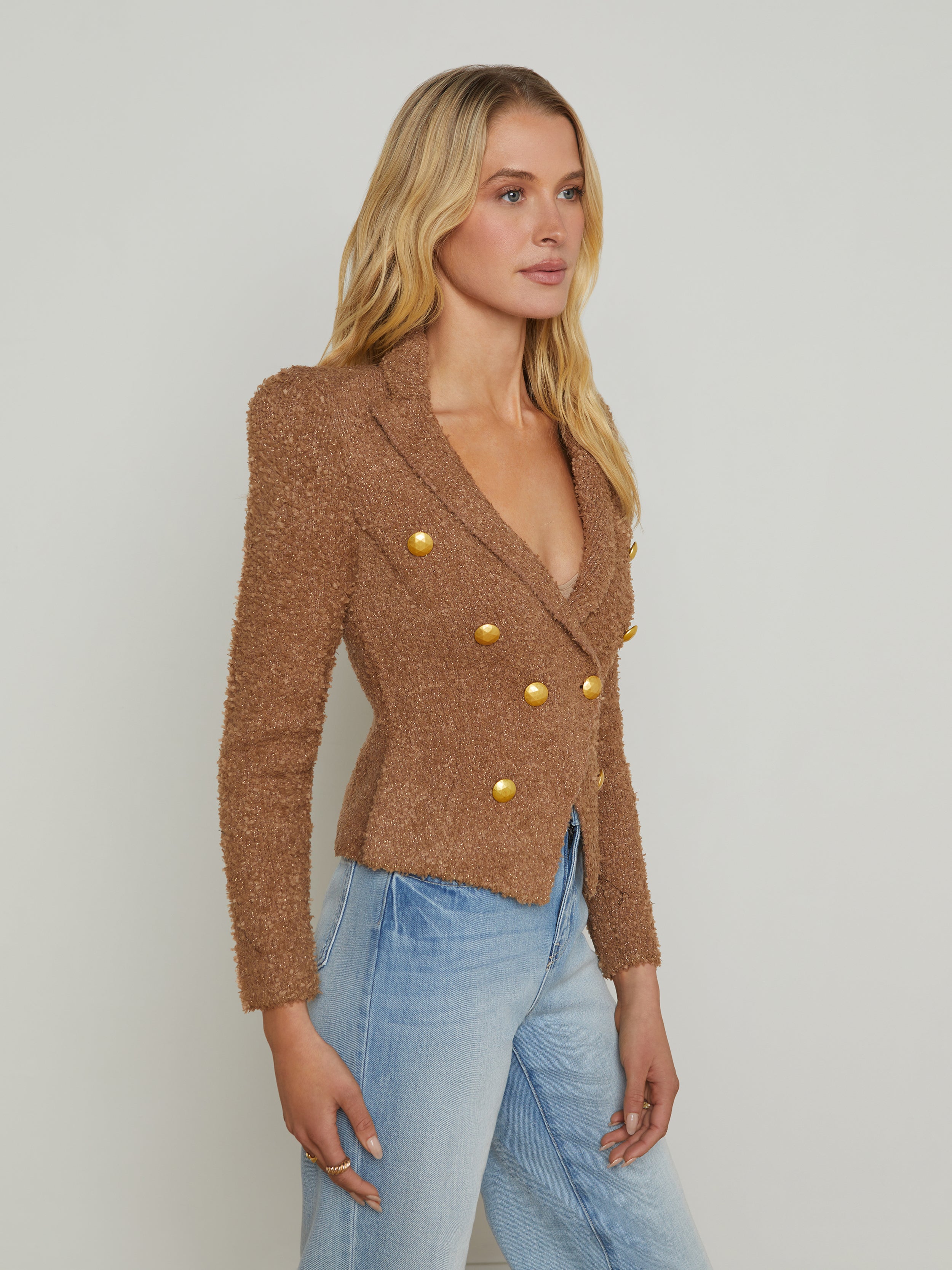 Bethany Knit Blazer blazer L'AGENCE