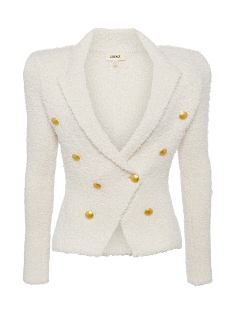 Bethany Knit Blazer blazer L'AGENCE   