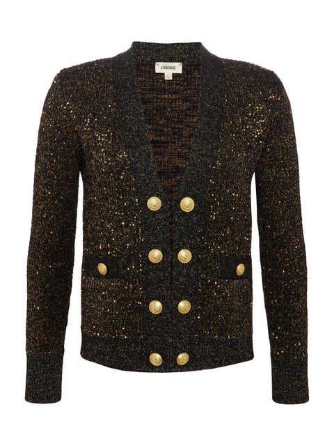 Jinny Sequin Cardigan cardigan L'AGENCE   