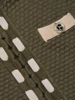 ASTOR Contrast Trim Cardigan