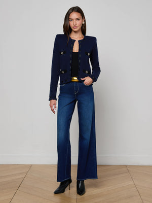 Astor Contrast Trim Cardigan