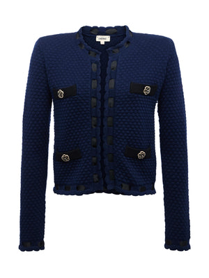 Astor Contrast Trim Cardigan