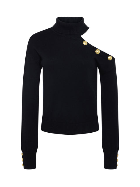 Brixie Cutout Turtleneck turtleneck L'AGENCE   