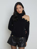 Brixie Cutout Turtleneck turtleneck L'AGENCE   