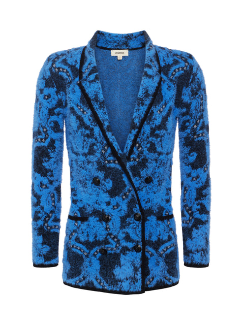 Eileen Jacquard Knit Blazer blazer L'AGENCE   