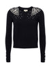 Cesca Embellished Pullover pullover L'AGENCE   