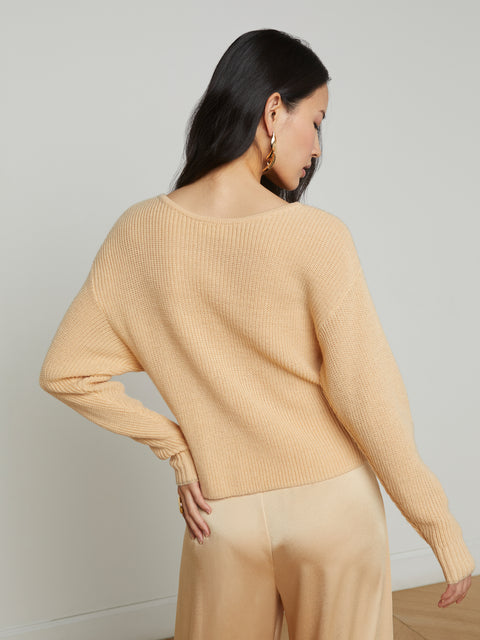 Antonella Crossover Sweater sweater L'AGENCE