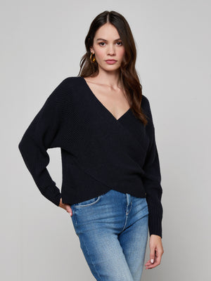 Antonella Crossover Sweater
