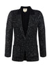 Leonora Sequin Knit Blazer blazer L'AGENCE   