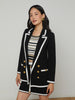 Kenji Oversized Knit Blazer blazer L'AGENCE