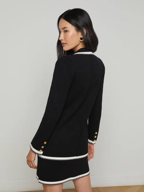 Kenji Oversized Knit Blazer blazer L'AGENCE