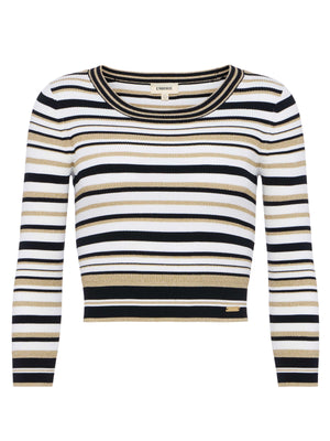 Yukio Cropped Pullover sweater L'AGENCE Sale