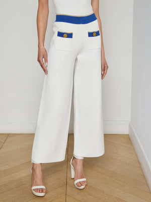 Madrid Wide-Leg Knit Pant pant L'AGENCE