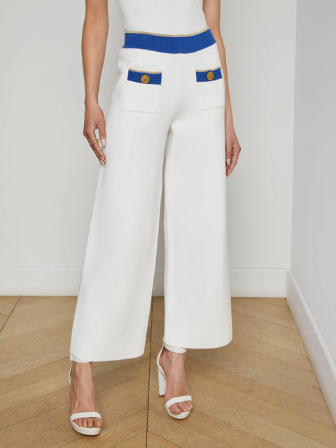 Madrid Wide-Leg Knit Pant pant L'AGENCE