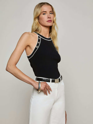 Rosemary Button Tank tank top L'AGENCE
