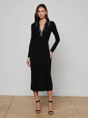 Abito midi a maglia Yaretzi