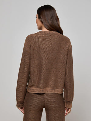 Hadassah Loop Knit Henley