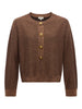 Hadassah Loop Knit Henley