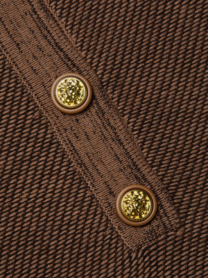 Hadassah Loop Knit Henley