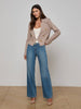 Elio Cropped Knit Blazer