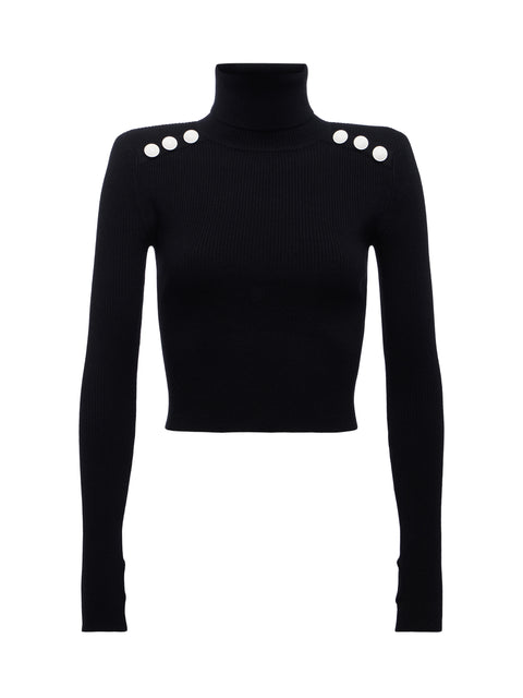 Colette Cropped Turtleneck IN RUNWAY L'AGENCE