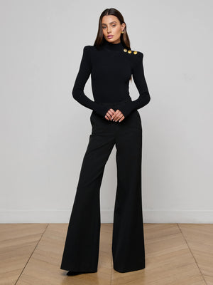 Jennis Mock-Neck Bodysuit