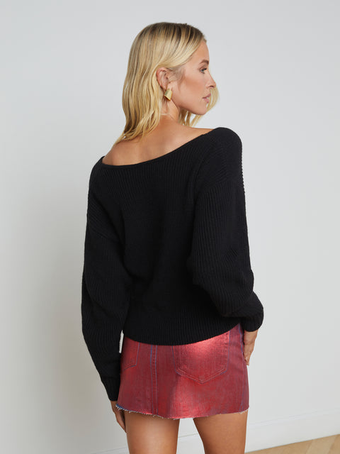 Antonella Crossover Sweater sweater L'AGENCE   