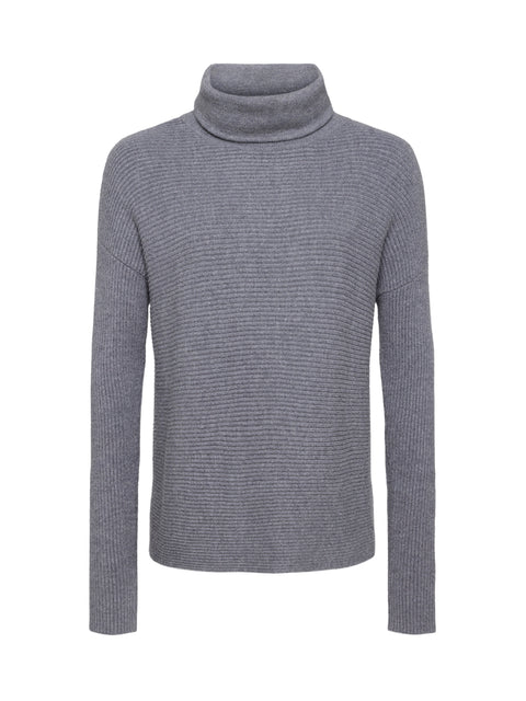 Marilyn Collar Eyelash Sweater - Grey FINAL SALE – Lana's Loft Inc