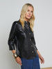 Avina Leather Shirt shirt L'AGENCE   