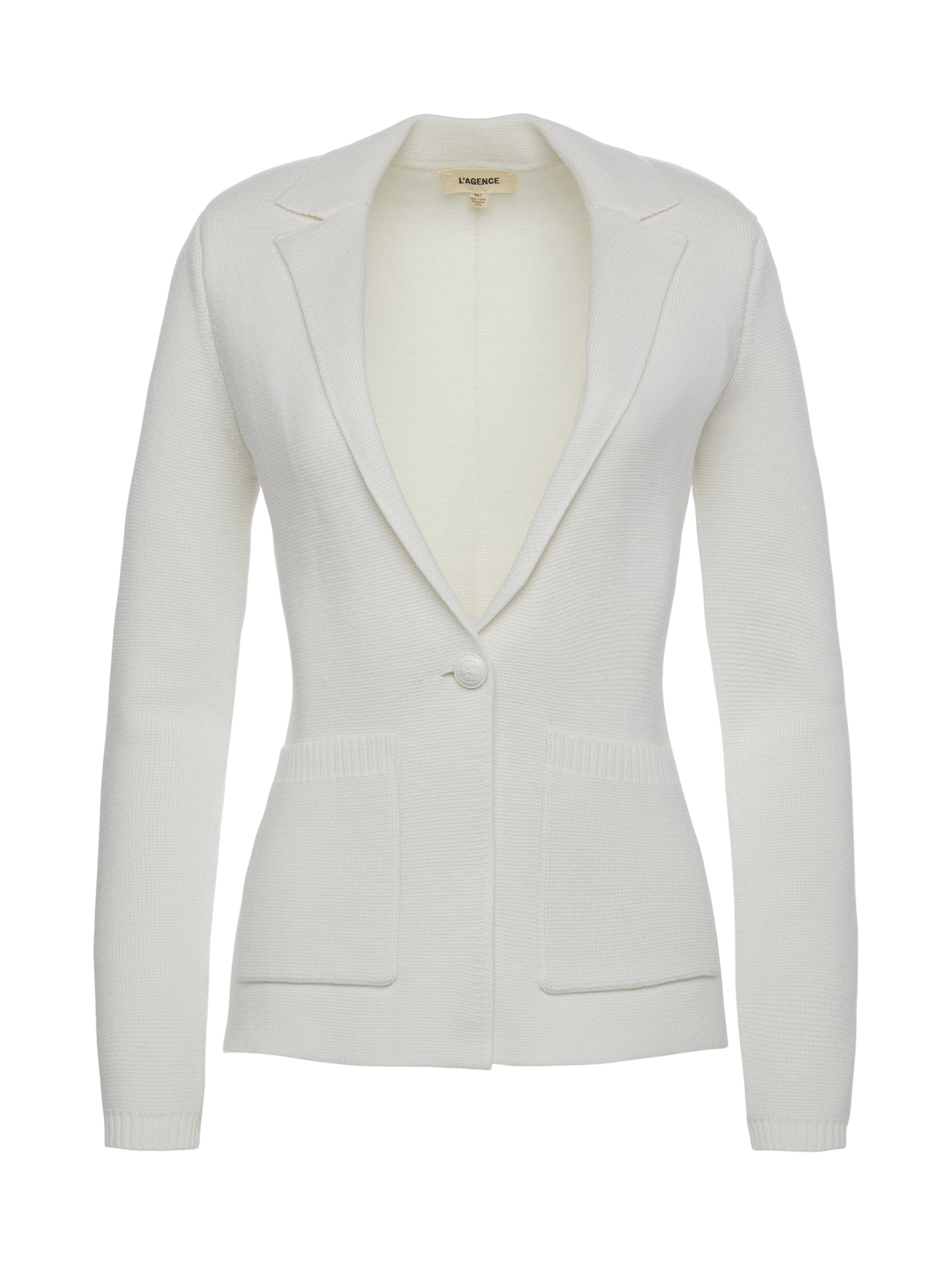 Lacey Knit Blazer blazer L'AGENCE   