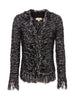 Azure Fringe Cardigan Blazer blazer L'AGENCE   