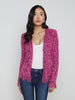 Azure Fringe Cardigan Blazer blazer L'AGENCE   