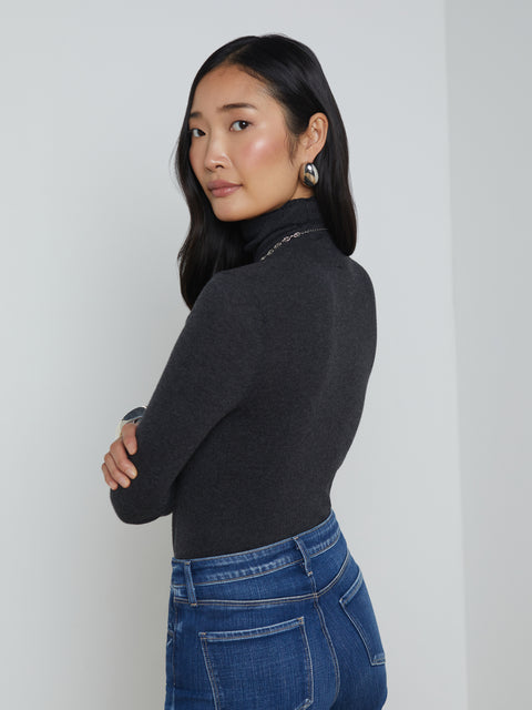 Flora Turtleneck sweater L'AGENCE   