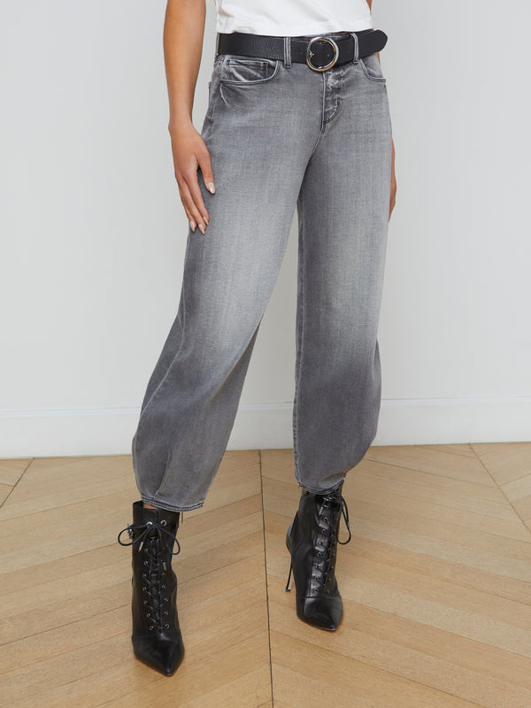 Krista Tapered Jean jean L'AGENCE Sale