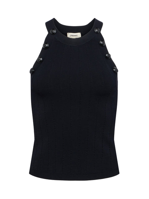 Rosemary Button Tank tank top L'AGENCE   