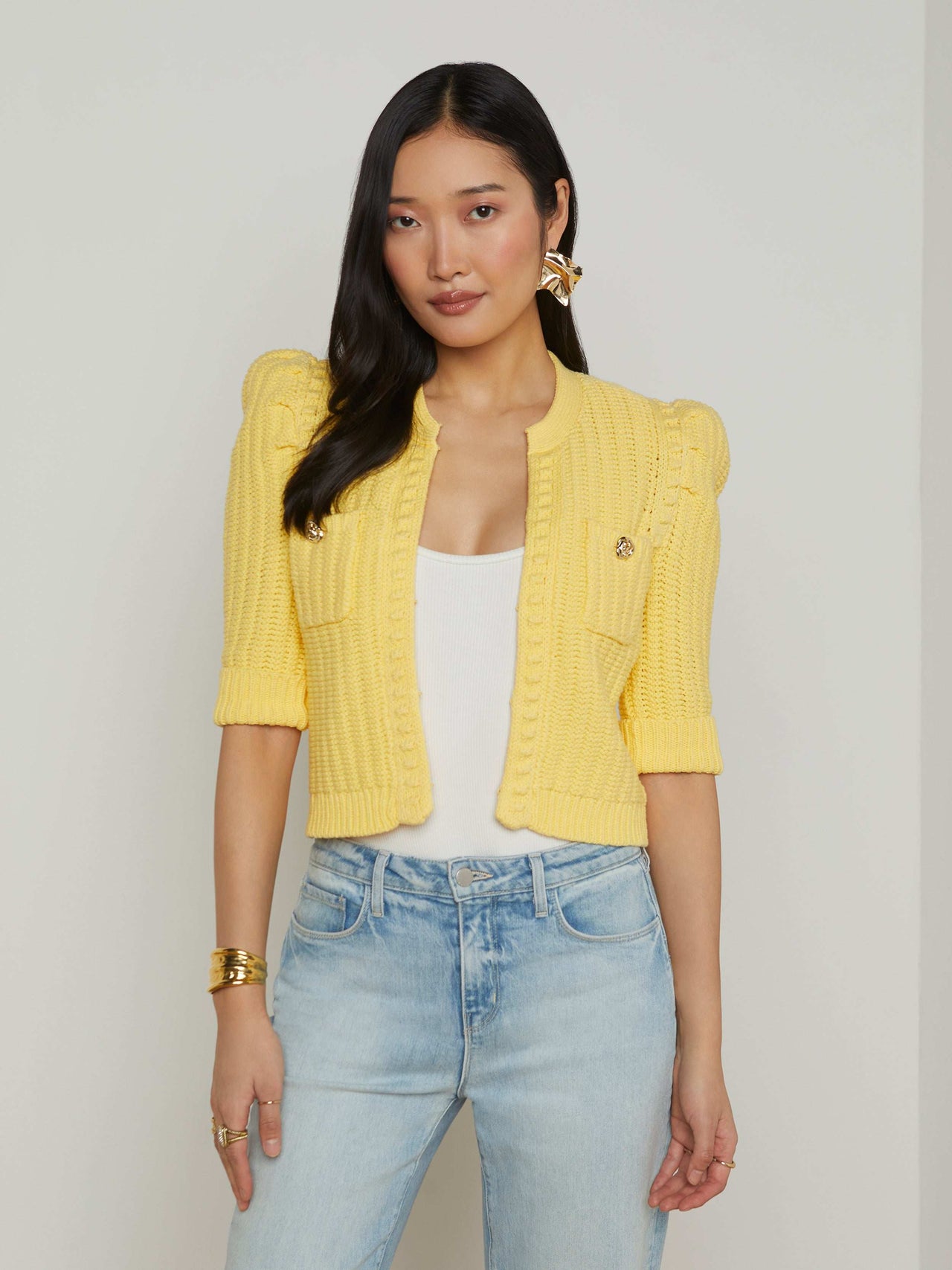 Delilah Cropped Cardigan