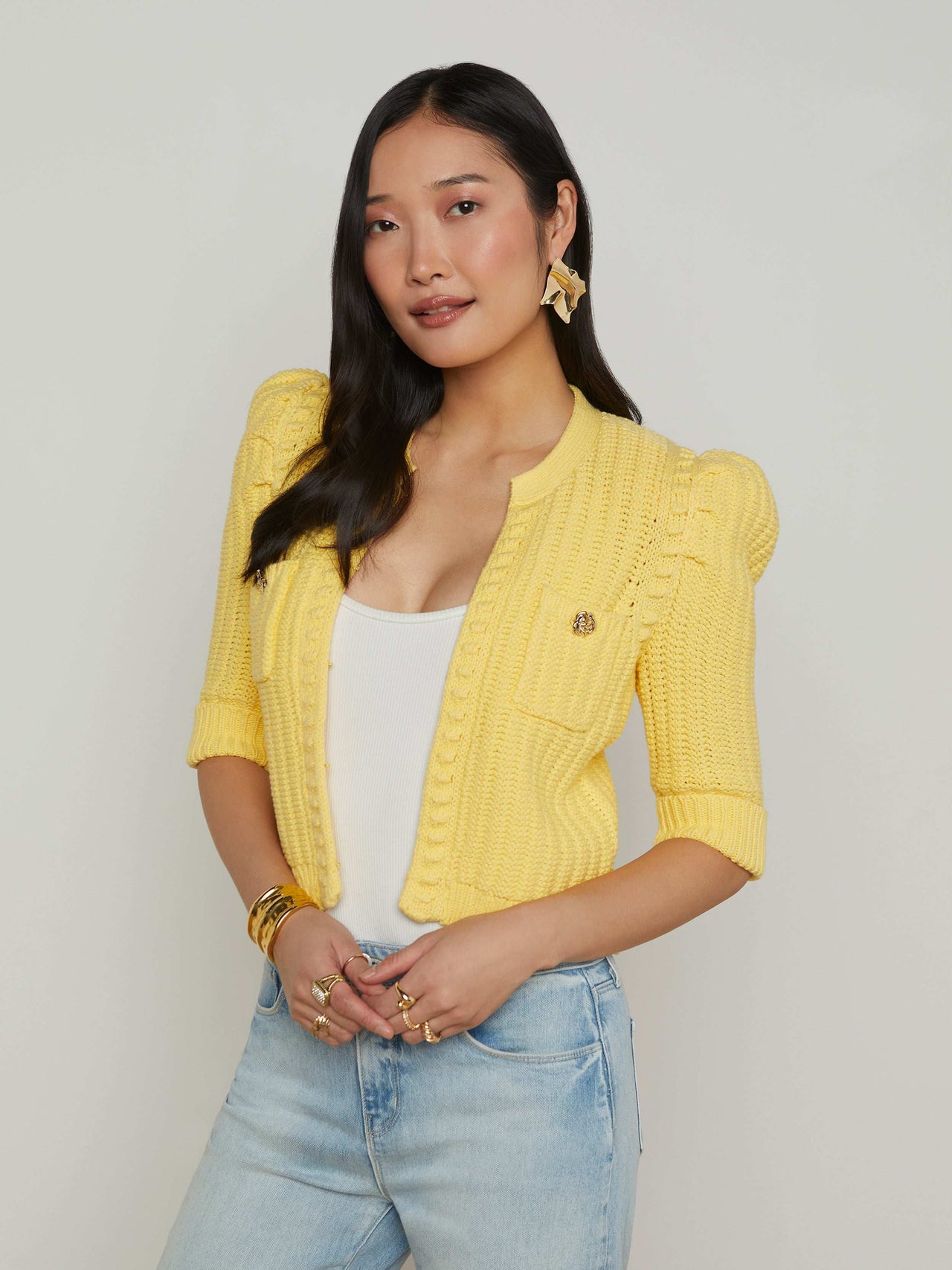 Delilah Cropped Cardigan