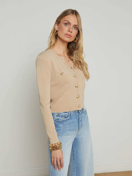 Sporty Chic Tuta E Tacchi Outfit Camicia Ellery In Bianco/oro L