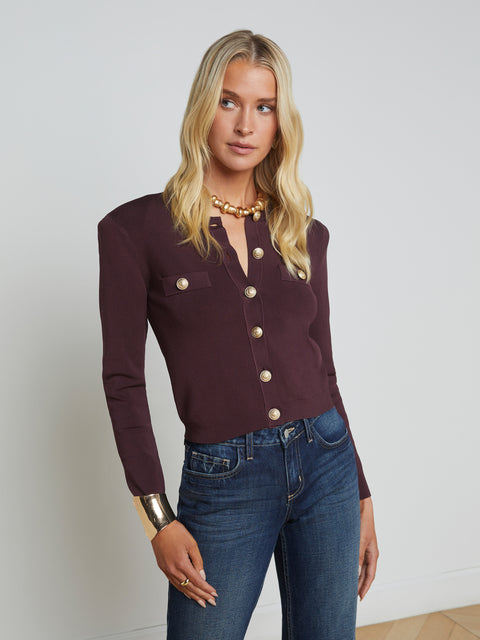 Toulouse Cardigan cardigan L'AGENCE Sale