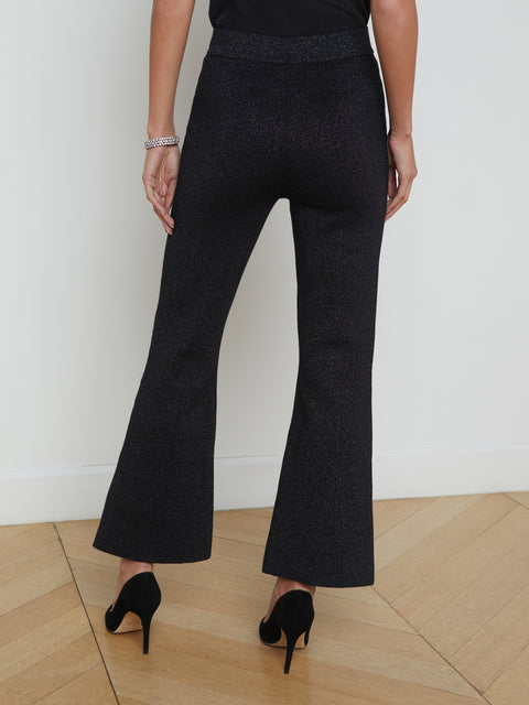 Ren Cropped Flare Knit Pant pant L'AGENCE   