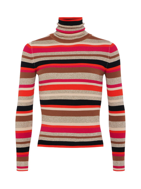 Olene Striped Turtleneck turtleneck L'AGENCE   