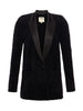 Baileigh Textured Knit Blazer blazer L'AGENCE   