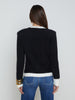 Georgia Contrast Cardigan Blazer blazer L'AGENCE   