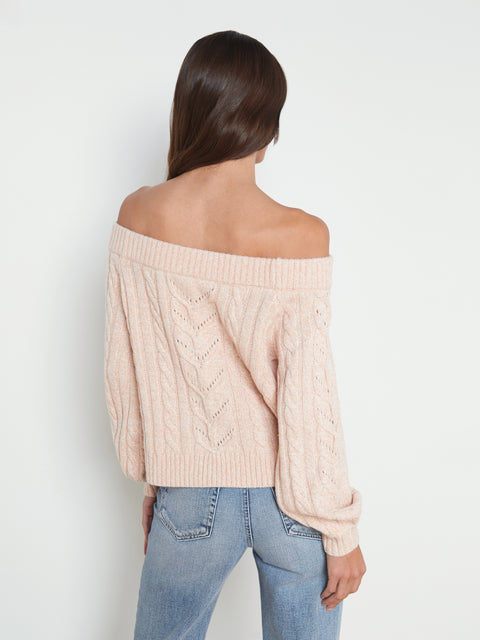 Vesta Off-the-Shoulder Sweater sweater L'AGENCE   