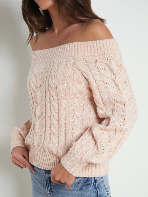 Vesta Off-the-Shoulder Sweater