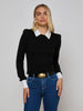 أبريل collared pullover