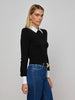أبريل collared pullover