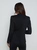 Kenzie Metallic Knit Blazer blazer L'AGENCE Sale   