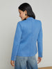 Kenzie Metallic Knit Blazer blazer L'AGENCE